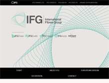 Tablet Screenshot of fibresgroup.com
